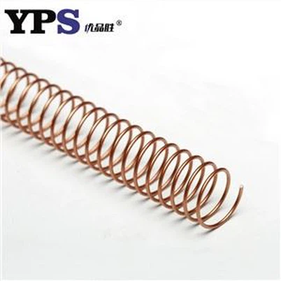 Rose Gold Single Loop Metal Binding Coil